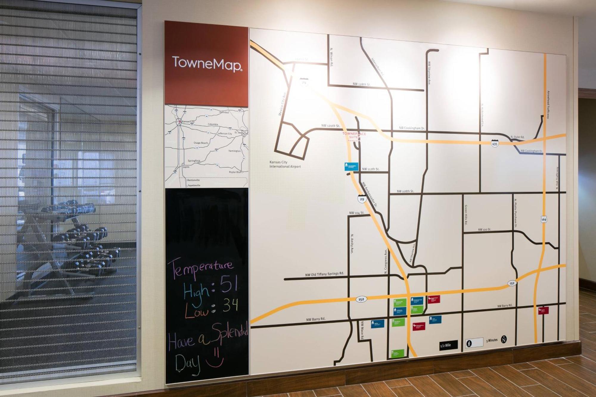 Towneplace Suites By Marriott Kansas City Airport Eksteriør bilde